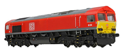 371-383B Class 66/0 66124 DB Cargo Red Diesel Locomotive