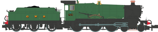 4-6-0 Fringford Manor 7814 Green Shirt GWR Steam Locomotive - DCC Fitted
