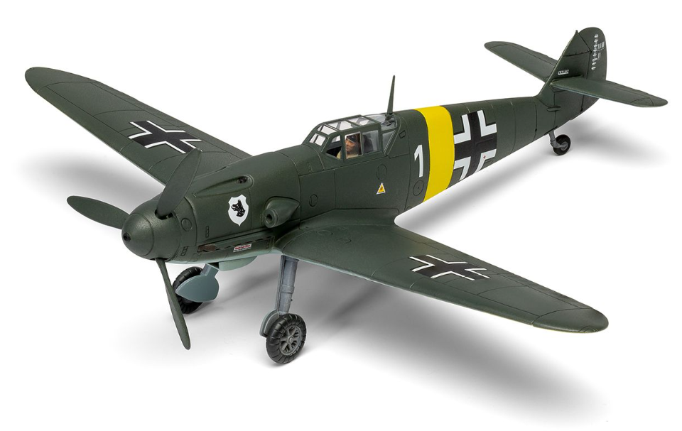 Starter Set - Messerschmitt Bf109F-4 Model Kit