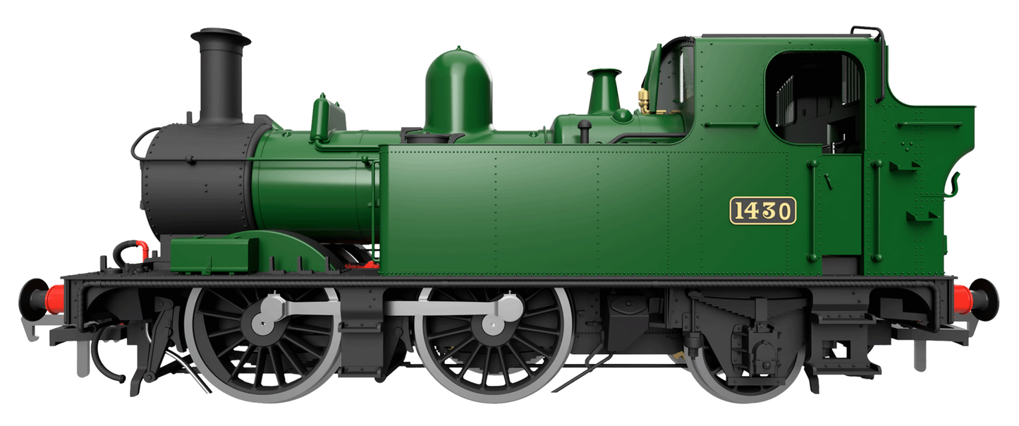 14XX Class 0-4-2 1426 BR Green Lined Late Emblem Steam Locomotive - DCC Fitted