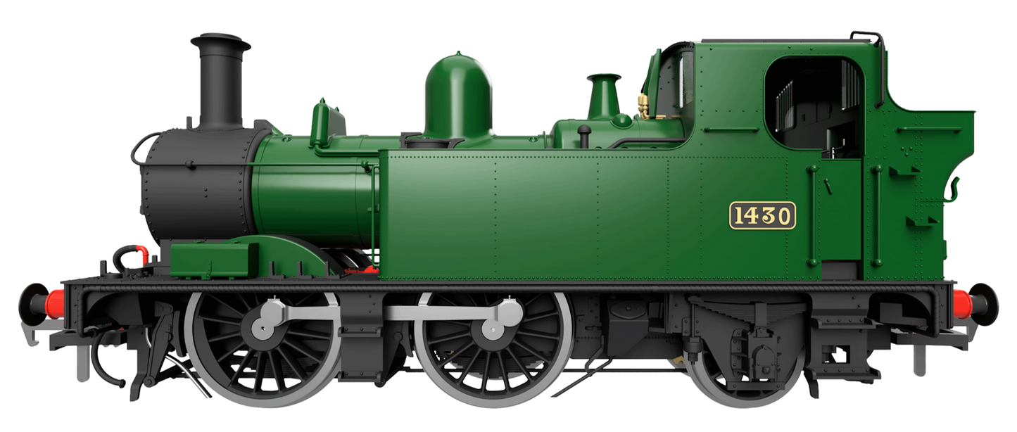 14XX Class 0-4-2 1426 BR Green Lined Late Emblem Steam Locomotive