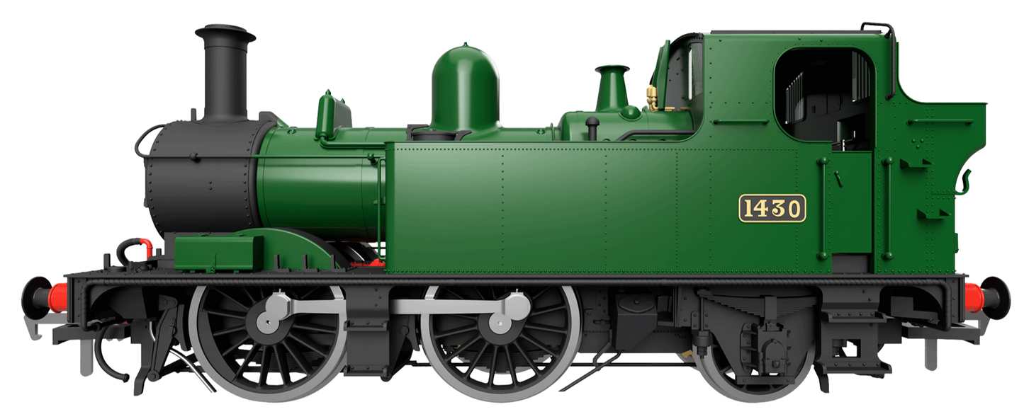 14XX Class 0-4-2 1426 BR Green Lined Late Emblem Steam Locomotive - DCC Sound