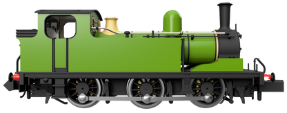 J72 0-6-0 69023 BR Lined Apple Green (Preserved) NER & Late Crest Steam Tank Locomotive - DCC Fitted