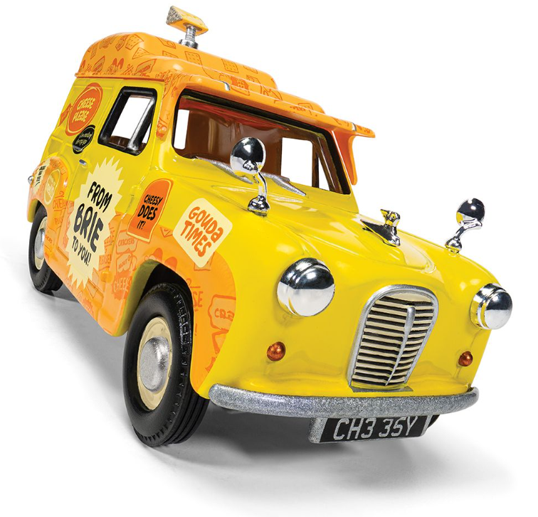 Wallace & Gromit Austin A35 Van Collection - Cheese Please!, Top Bun, Spick & Spanmobile