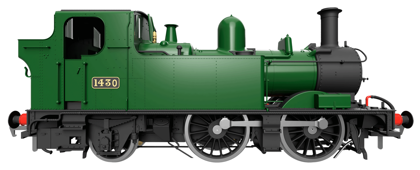 14XX Class 0-4-2 1426 BR Green Lined Late Emblem Steam Locomotive - DCC Fitted