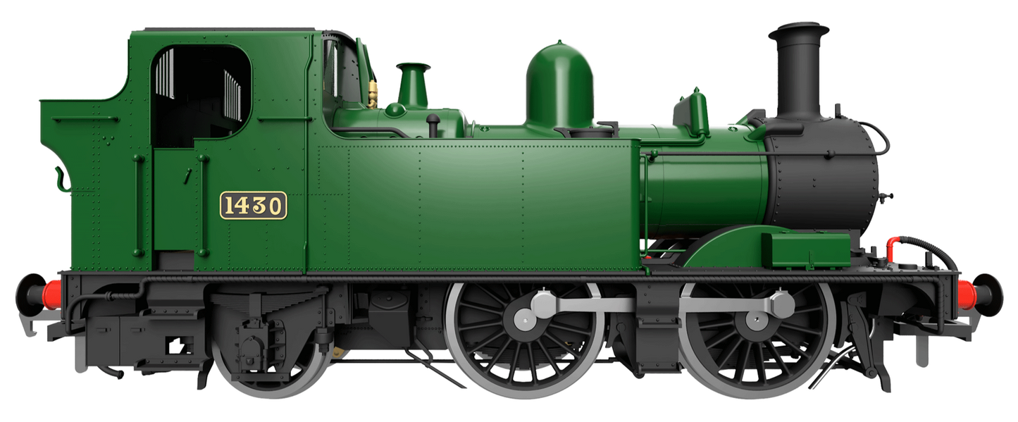 14XX Class 0-4-2 1426 BR Green Lined Late Emblem Steam Locomotive