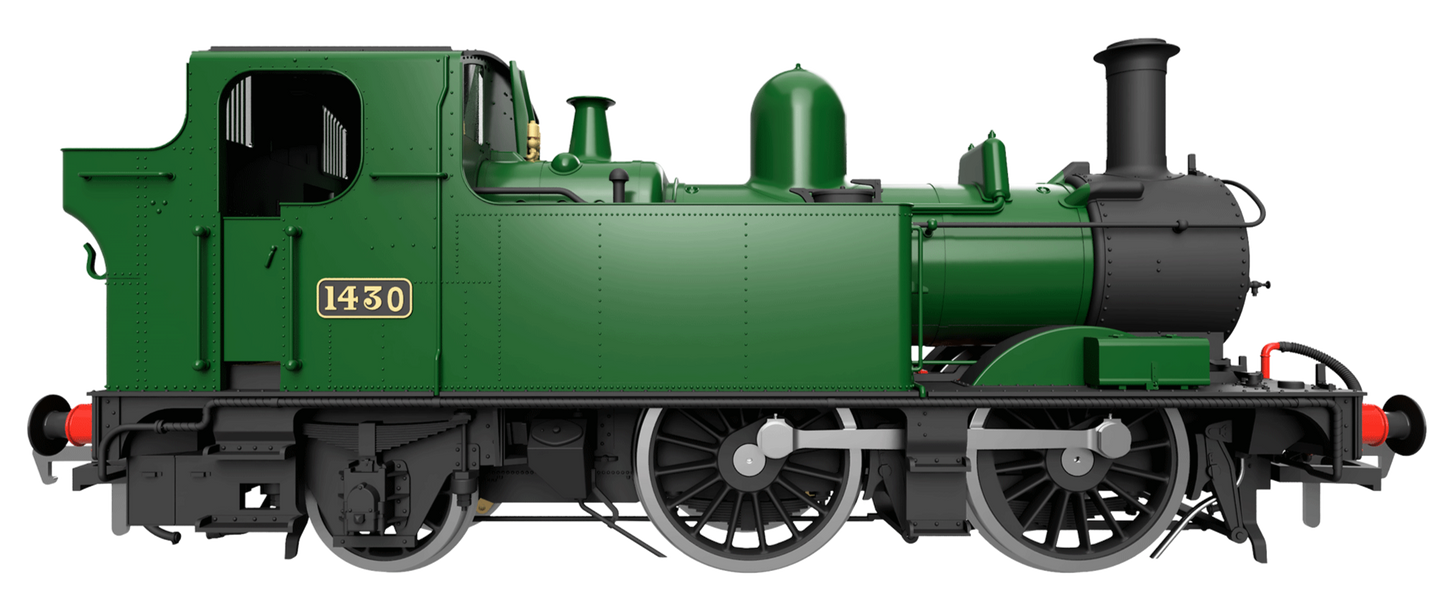 14XX Class 0-4-2 1426 BR Green Lined Late Emblem Steam Locomotive - DCC Sound