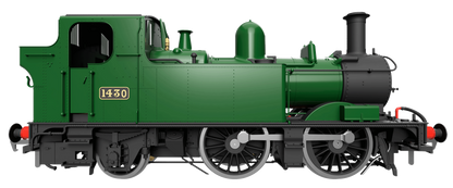 14XX Class 0-4-2 1426 BR Green Lined Late Emblem Steam Locomotive - DCC Sound