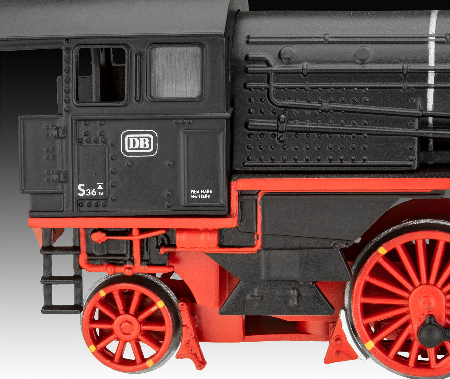 Express Locomotive S 3/6 BR18(5) with Tender 2‘2’T Model Kit