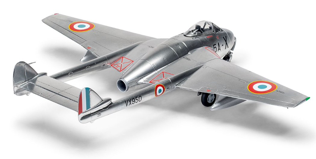 de Havilland Vampire FB.5/FB.9 Model Kit