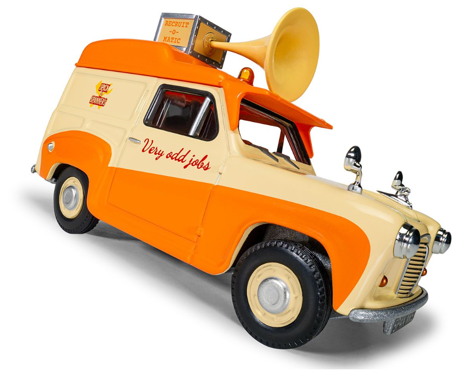 Wallace & Gromit Austin A35 Van Collection - Cheese Please!, Top Bun, Spick & Spanmobile