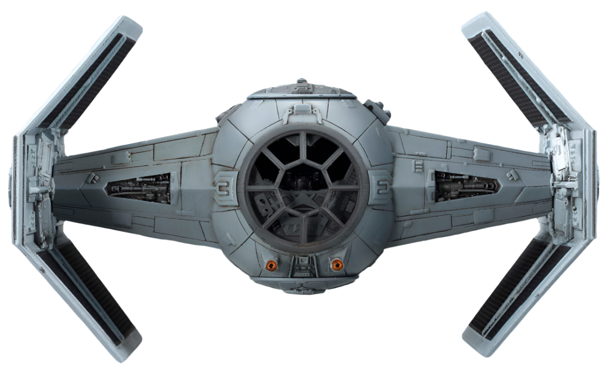 TIE Advanced x1 (Bandai) - Darth Vader's TIE Fighter Model Kit