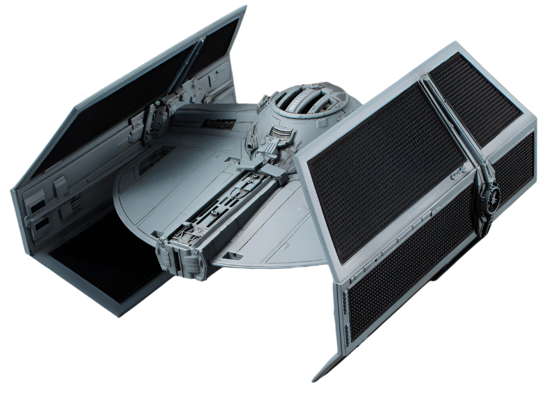 TIE Advanced x1 (Bandai) - Darth Vader's TIE Fighter Model Kit