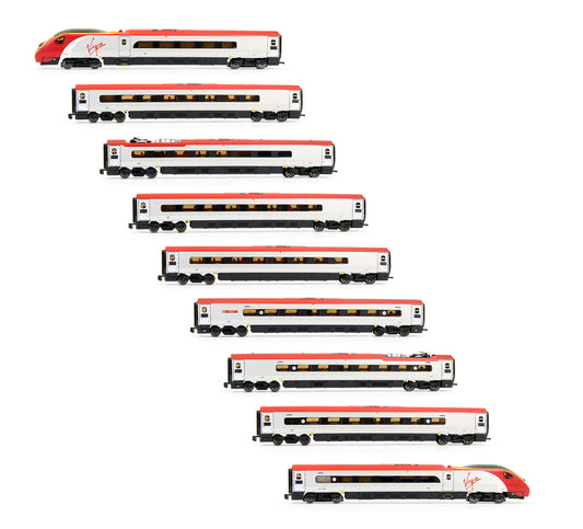 Pre-Owned Virgin Class 390 Pendolino '101 Squadron' 9 Car Set