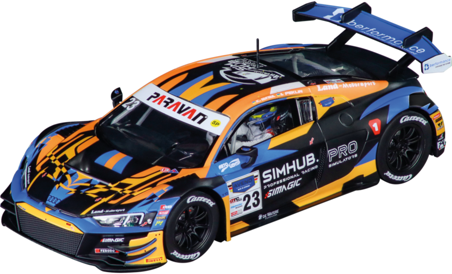 Carrera Digital 124 Audi R8 LMS GT3 Evo II "Land Motorsport, No.23"