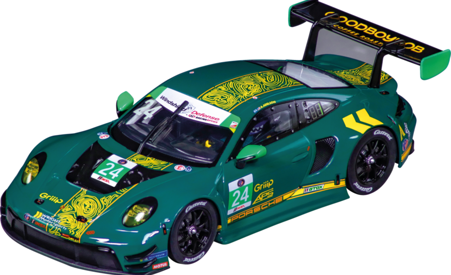 20024008 Carrera Digital 124 Porsche 911 GT3 R 'Wright Motorsports, No.24'