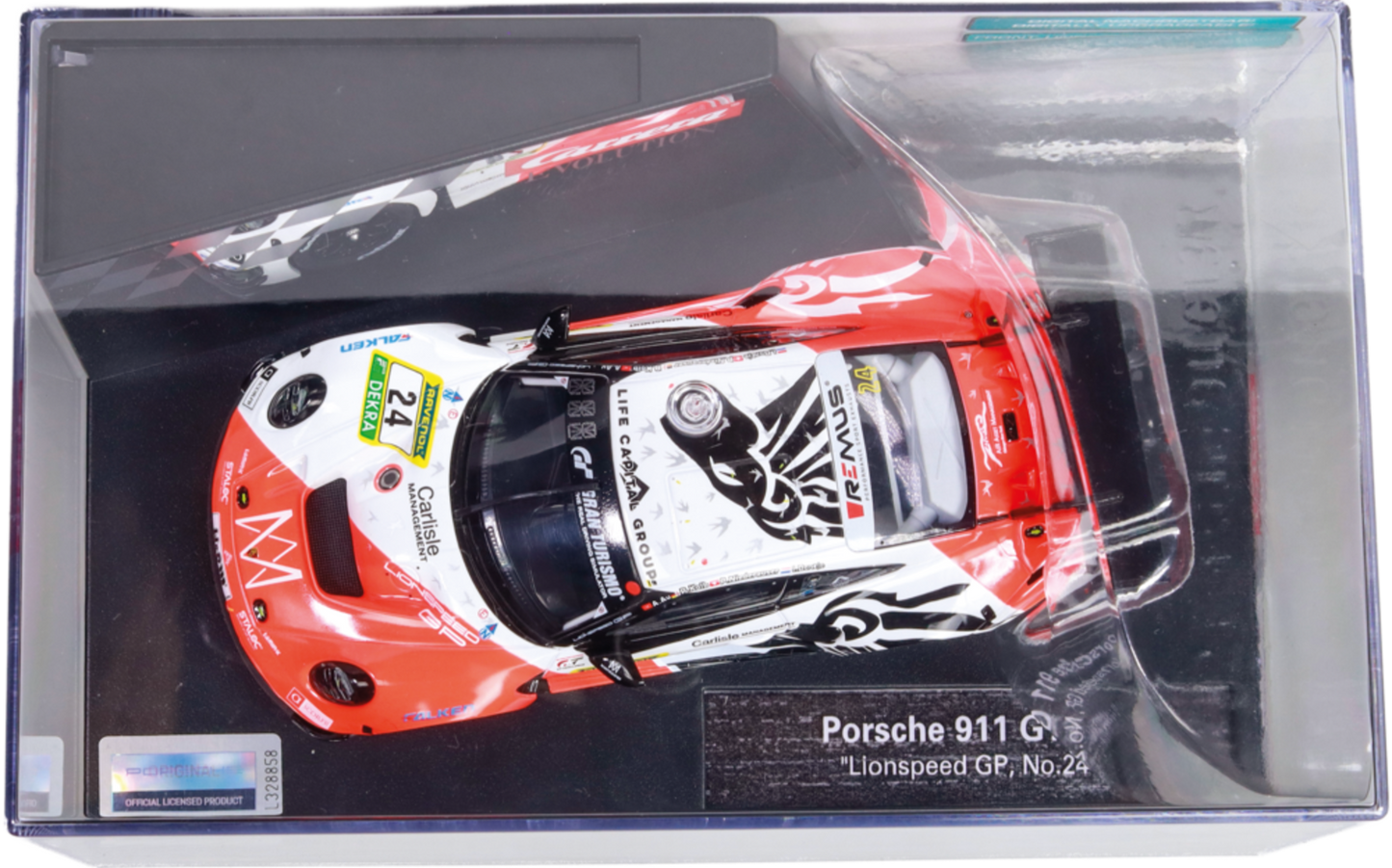 Carrera Evolution Porsche 911 GT3 R "Lionspeed GP, No.24"