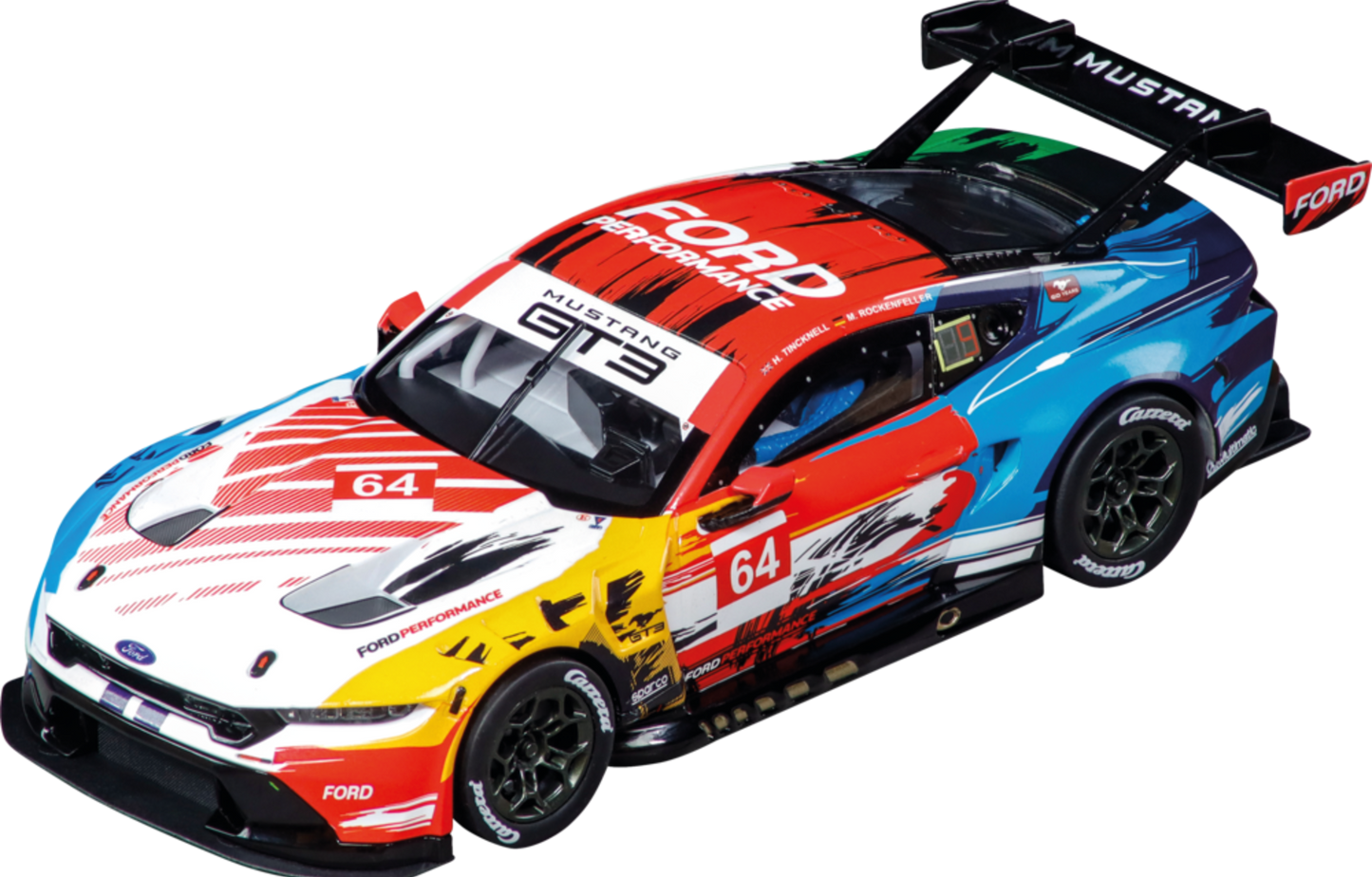 20032050 Carrera Digital 132 Ford Mustang GT3 "Champion Spirit, No.64"