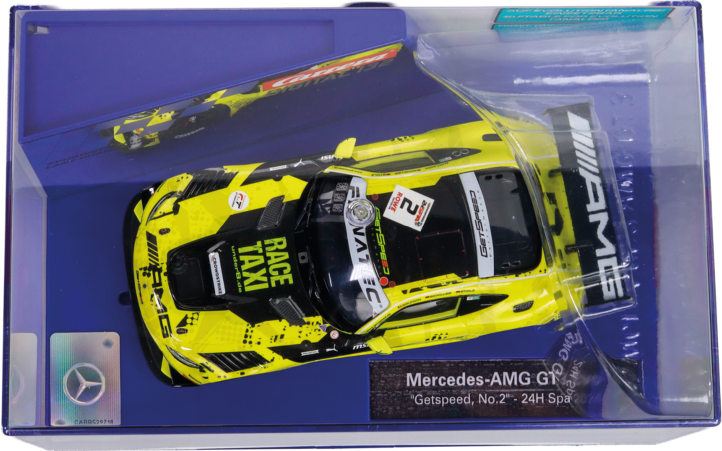 Carrera Digital 132 Mercedes-AMG GT3 Evo "Getspeed, No.2" 24H Spa 2025