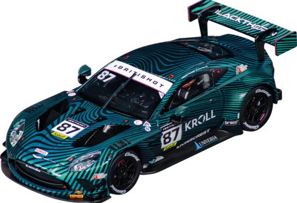 Carrera Digital 132 Aston Martin Vantage AMR GT3 Evo "Blackthorn AMR, No.87" British GT 2025