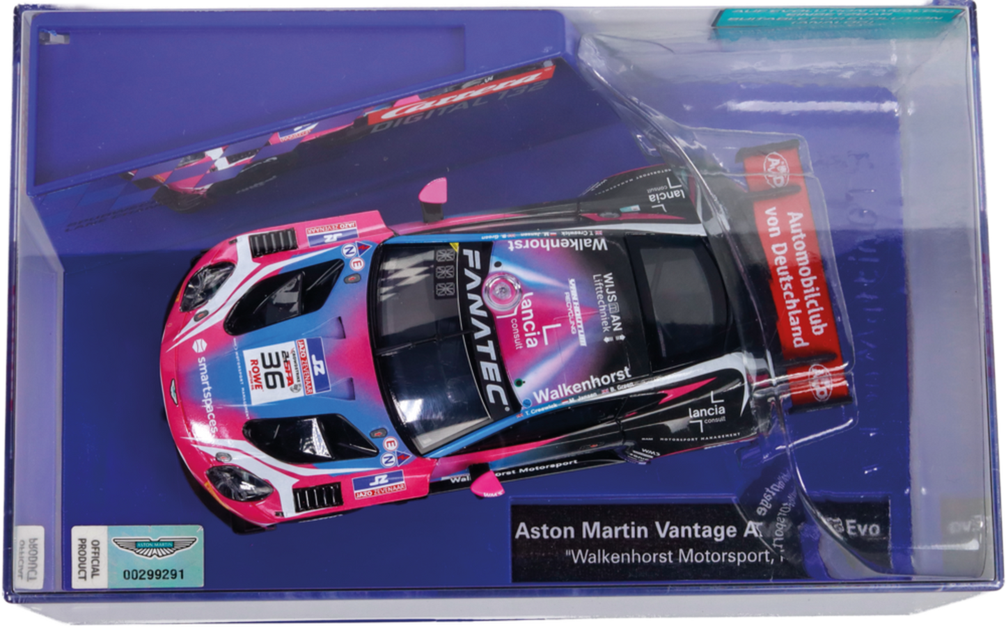 20032071 Carrera Digital 132 Aston Martin Vantage AMR GT3 Evo "Walkenhorst Motorsport, No.36"