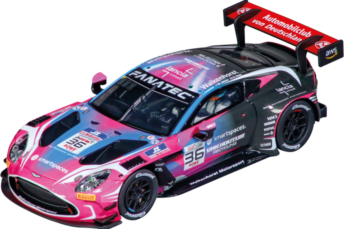 20032071 Carrera Digital 132 Aston Martin Vantage AMR GT3 Evo "Walkenhorst Motorsport, No.36"