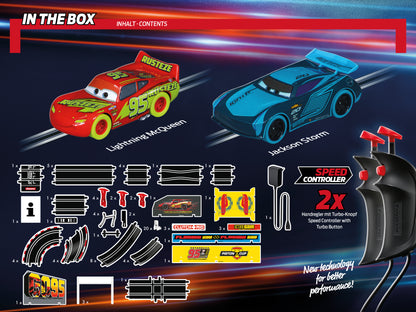 Carrera GO!!! Disney-Pixar Cars™ "Glow Racers" - Slot Racing Set (6.2m)