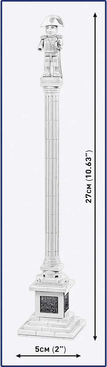 Nelson's Column Trafalgar (85 pcs) Model Kit