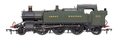 Large Prairie 3146 GWR Green Great Western Steam Locomotive