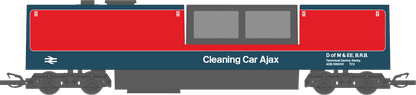 TT800 TT:120 Track Cleaning Car AJAX BR Research Test Car Livery
