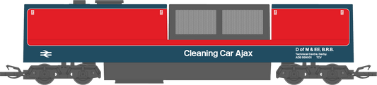 TT800 TT:120 Track Cleaning Car AJAX BR Research Test Car Livery