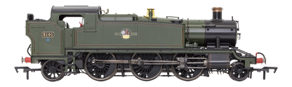 Large Prairie 5101 Lined BR Green Late Crest Steam Locomotive - DCC Fitted