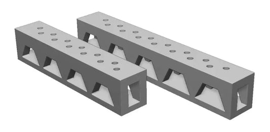 2117-043 O Gauge Lineside Details - GWR Crank Benches x6