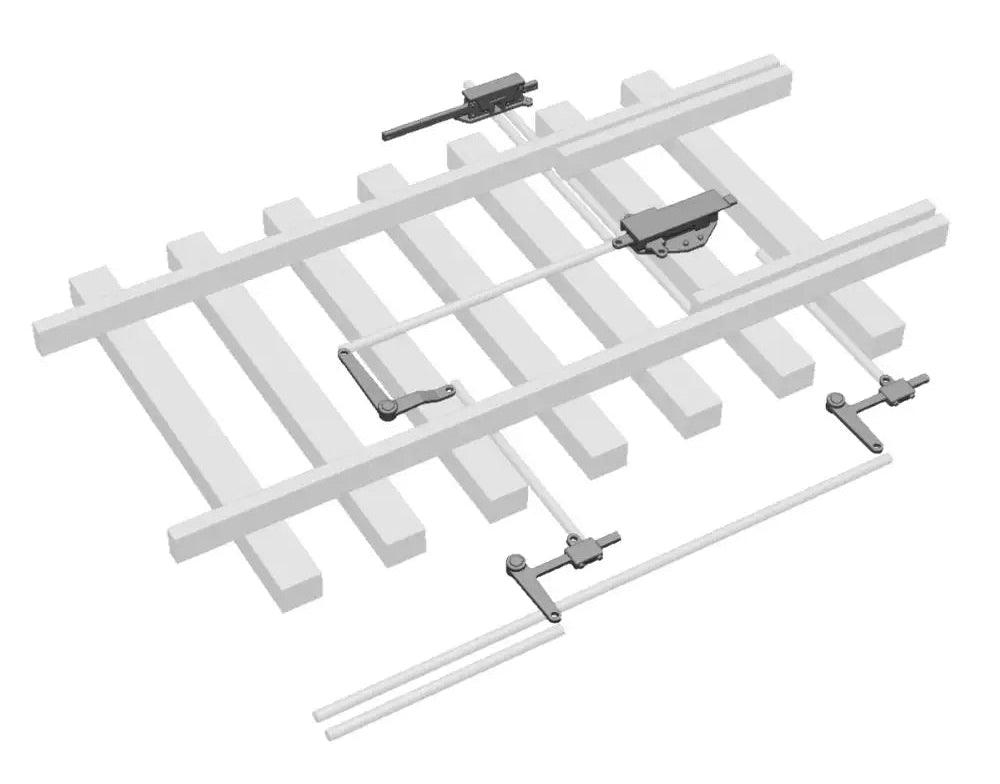 2131-076 OO Gauge Lineside Details - BR Mk2 FPL Point Kit (Post-1973)