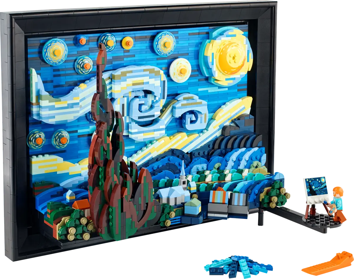 21333 Lego Ideas Vincent van Gogh - The Starry Night - 21333