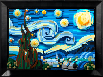 21333 Lego Ideas Vincent van Gogh - The Starry Night - 21333