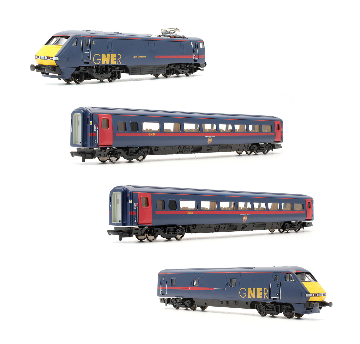 Pre-Owned R2427A GNER 225 'Mallard' 4 Car Train Pack