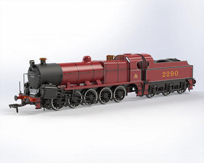 MR 0-10-0 Lickey Banker ‘Big Bertha’ MR Crimson Lake 2290 Steam Locomotive - DCC Fitted