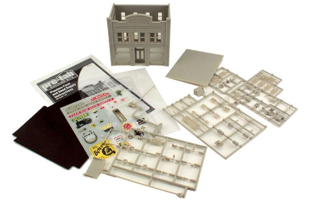HO Planters Feed & Seed Model Kit