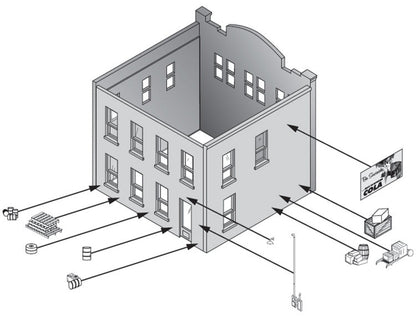 HO Planters Feed & Seed Model Kit
