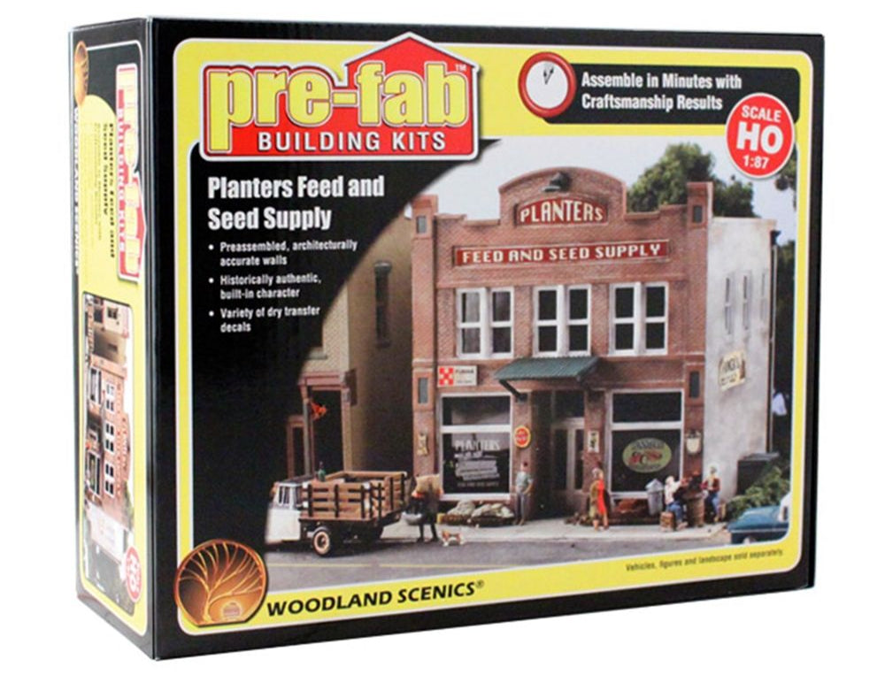 HO Planters Feed & Seed Model Kit