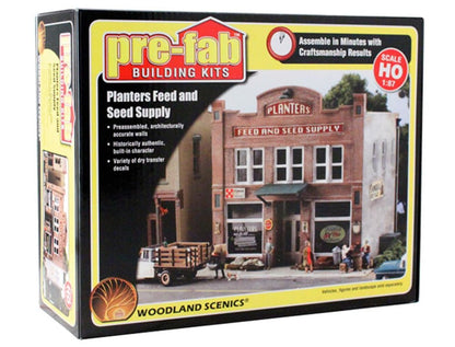 HO Planters Feed & Seed Model Kit