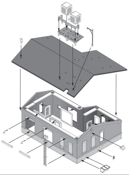 HO O'Leary Dairy Dist Model Kit