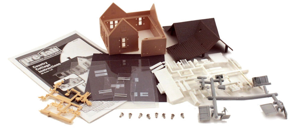 HO Country Cottage Model Kit