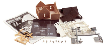 HO Country Cottage Model Kit
