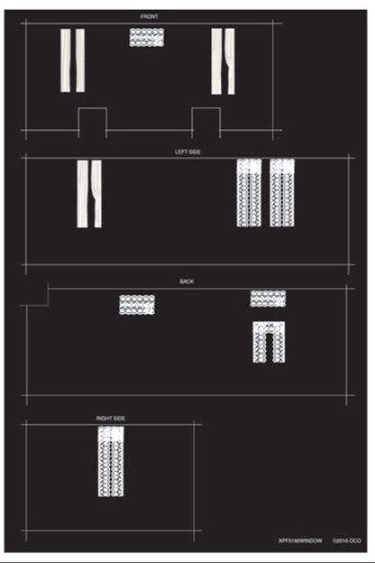 HO Country Cottage Model Kit