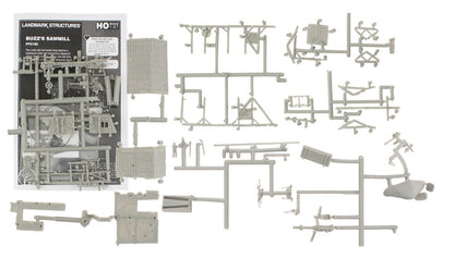 HO Buzz's Sawmill Model Kit