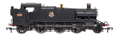 Large Prairie 6153 BR Black Early Crest Steam Locomotive