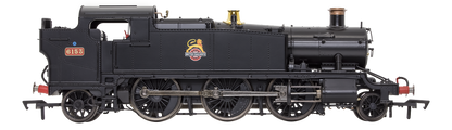 Large Prairie 6153 BR Black Early Crest Steam Locomotive - DCC Fitted