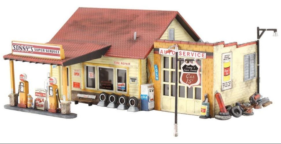 N Sonny's Super Service Model kit